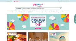 Desktop Screenshot of mydala.com